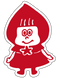 【送料無料】トマずきんちゃんステッカー1☆