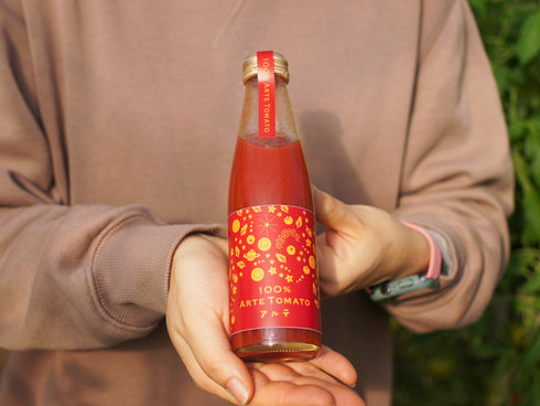 【SALE】100%アルテトマトジュース☆小瓶24本セット【アルテ12本+ゴールド12本】【賞味期限:2025年12月10日+2026年2月3日】